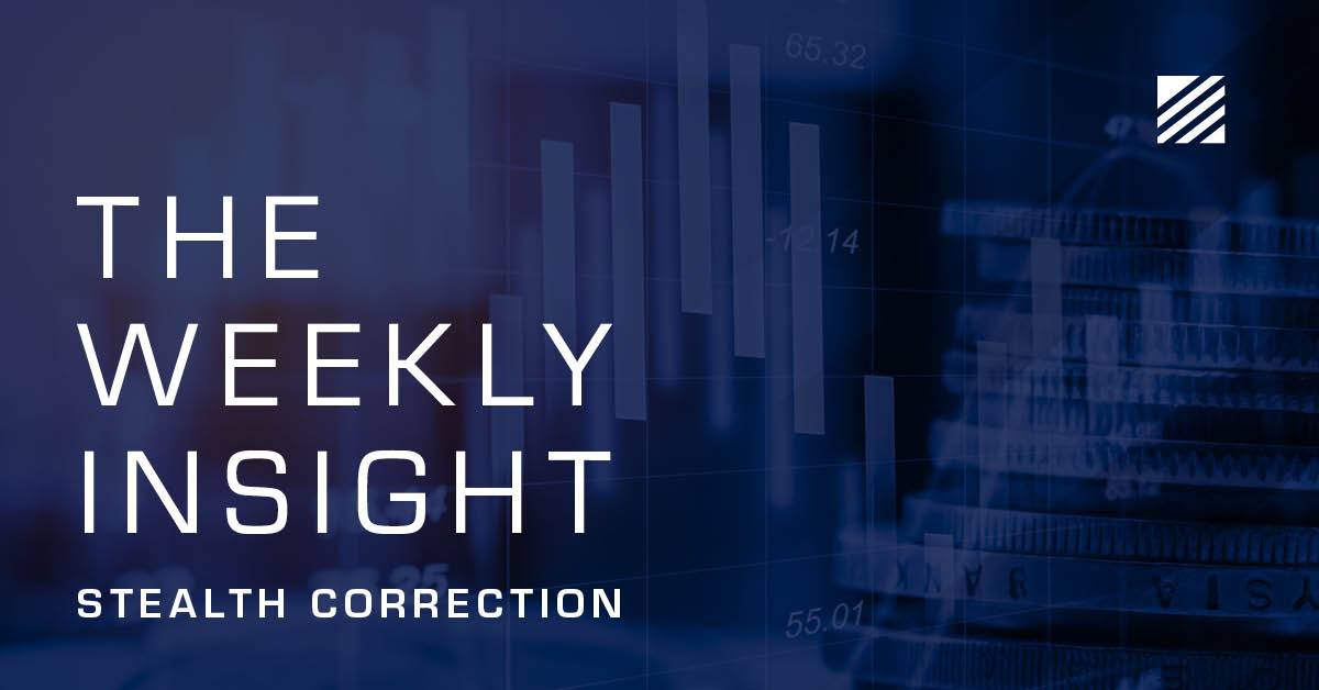 The Weekly Insight: Stealth Correction Graphic