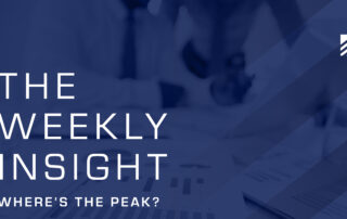 The Weekly Insight: Where's the Peak? Graphic