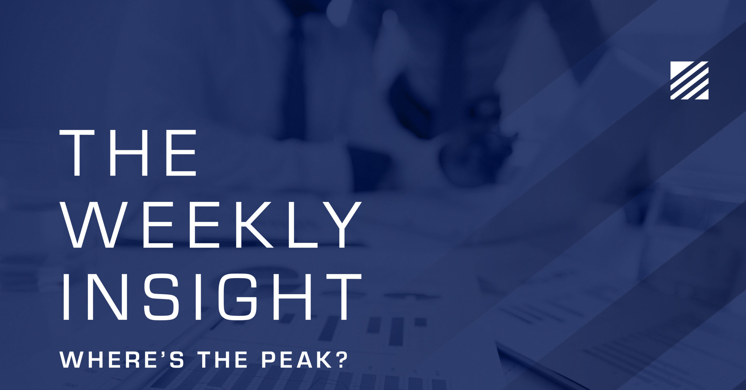 The Weekly Insight: Where's the Peak? Graphic