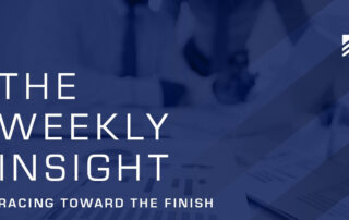 The Weekly Insight: Racing Toward the Finish Graphic