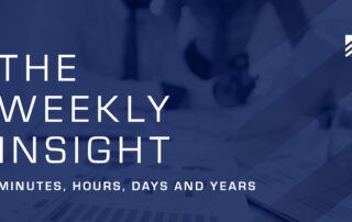 The Weekly Insight: Minutes, Hours, Days and Years Graphic