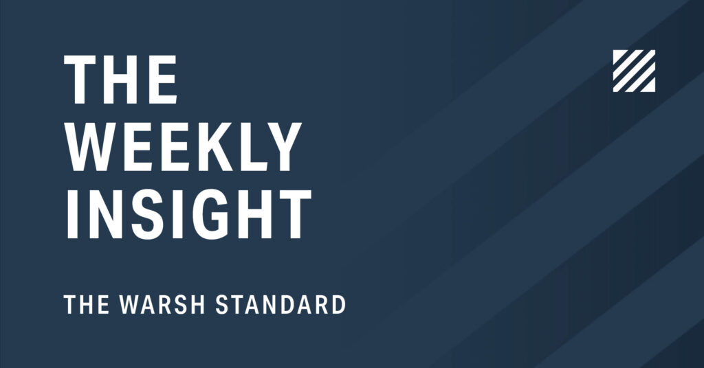 The Weekly Insight: The Warsh Standard Graphic